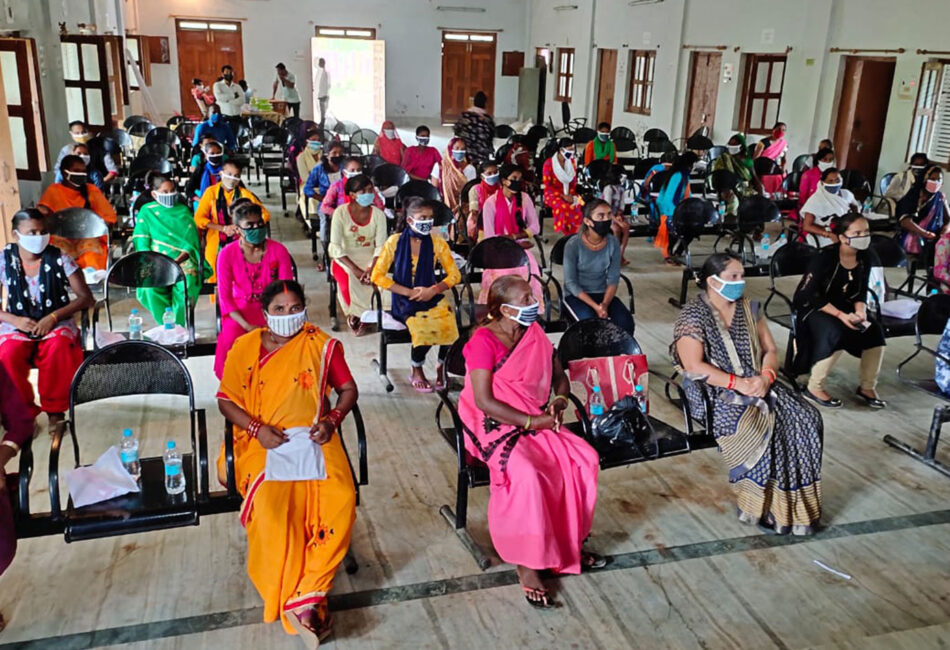 Village Health and Nutrition Day in Maharajganj, Uttar Pradesh